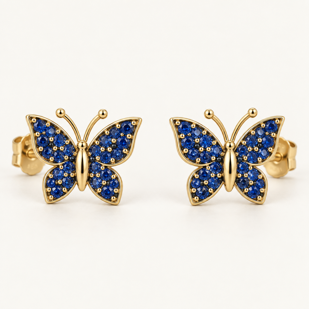 [BF-E02] Orecchini Mini Butterfly