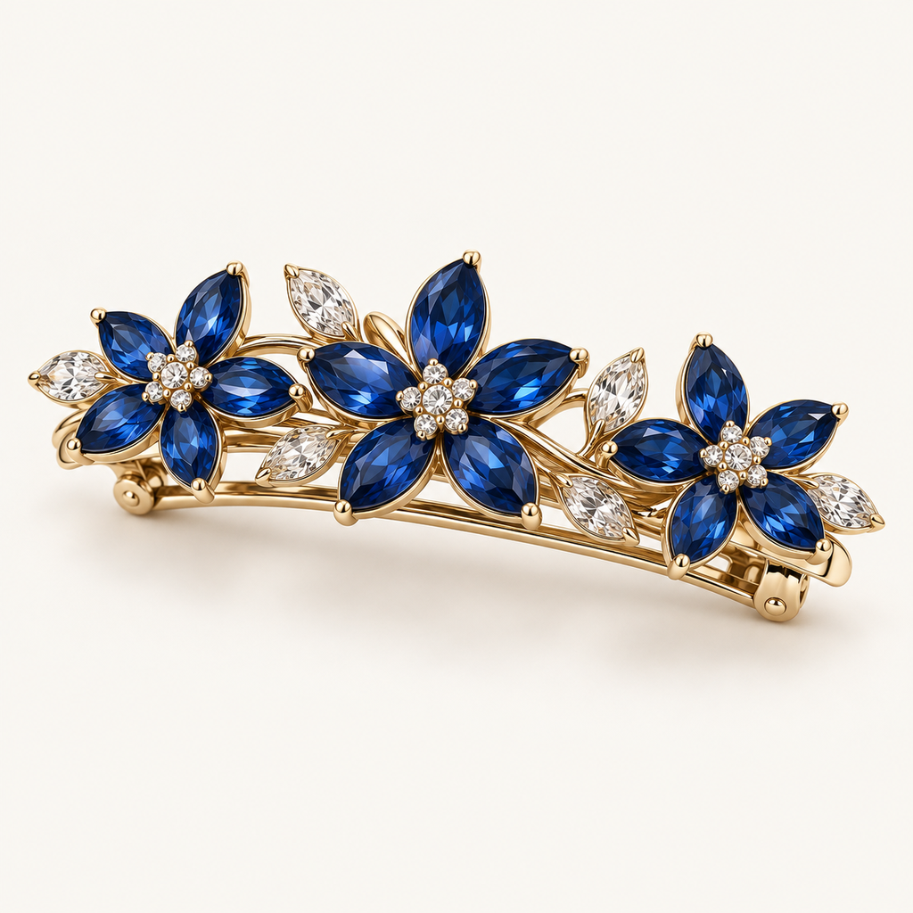 [BF-H06] Fermaglio Fiori di Stelle